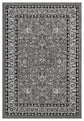 Grey Obsidian Classic monochrome rug, top-down view