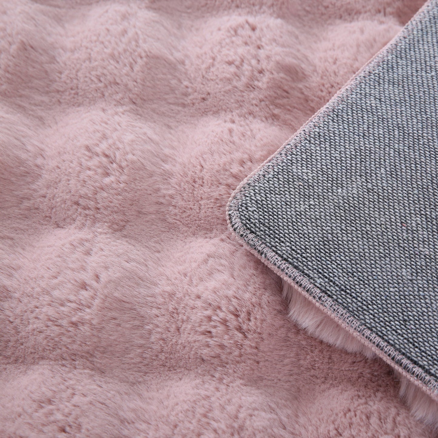 Orbie Bobble Rug - Snow White