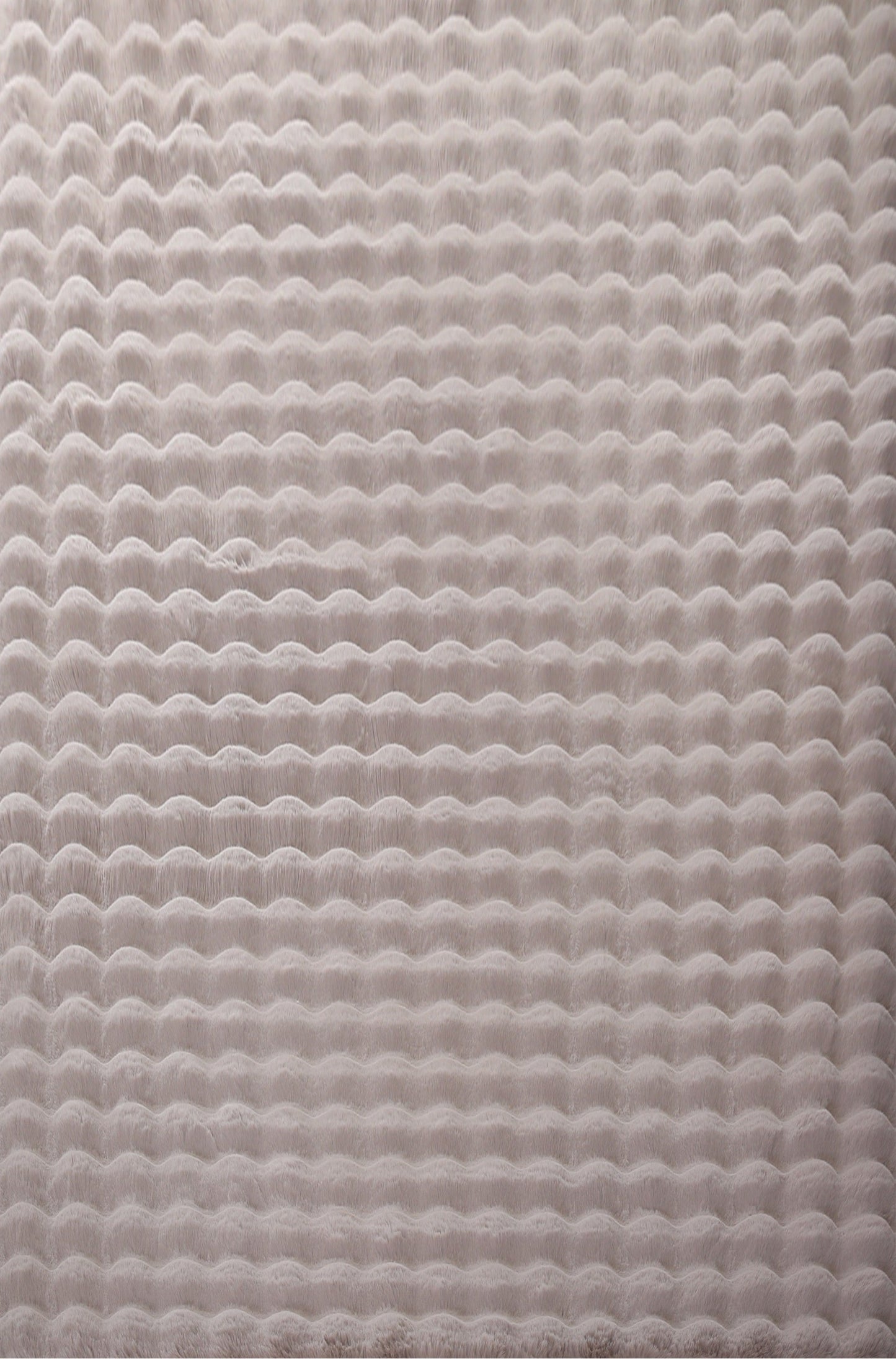 Orbie Bobble Rug - Snow White