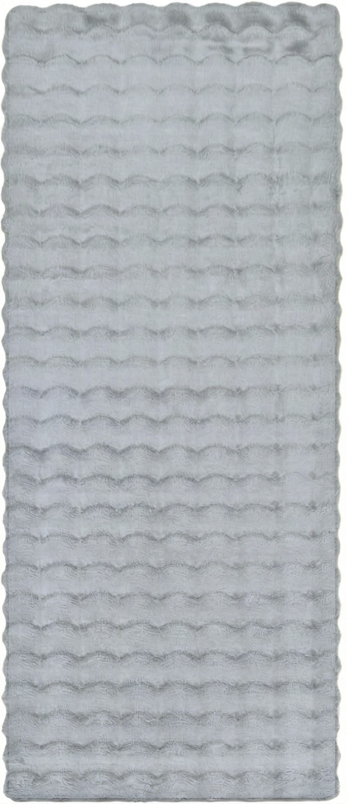 Orbie Bobble Rug - Snow White