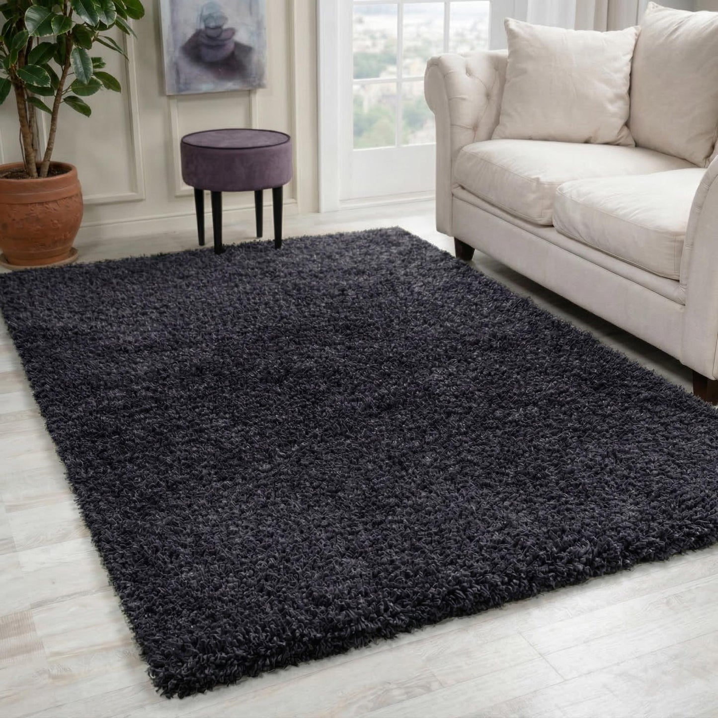 Oxford Shaggy Rug - Red