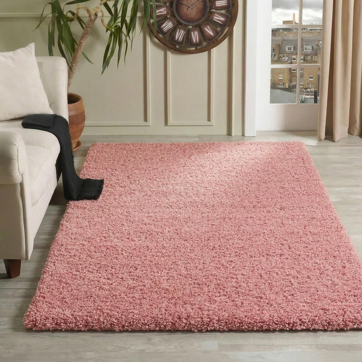 Oxford Shaggy Rug - Red