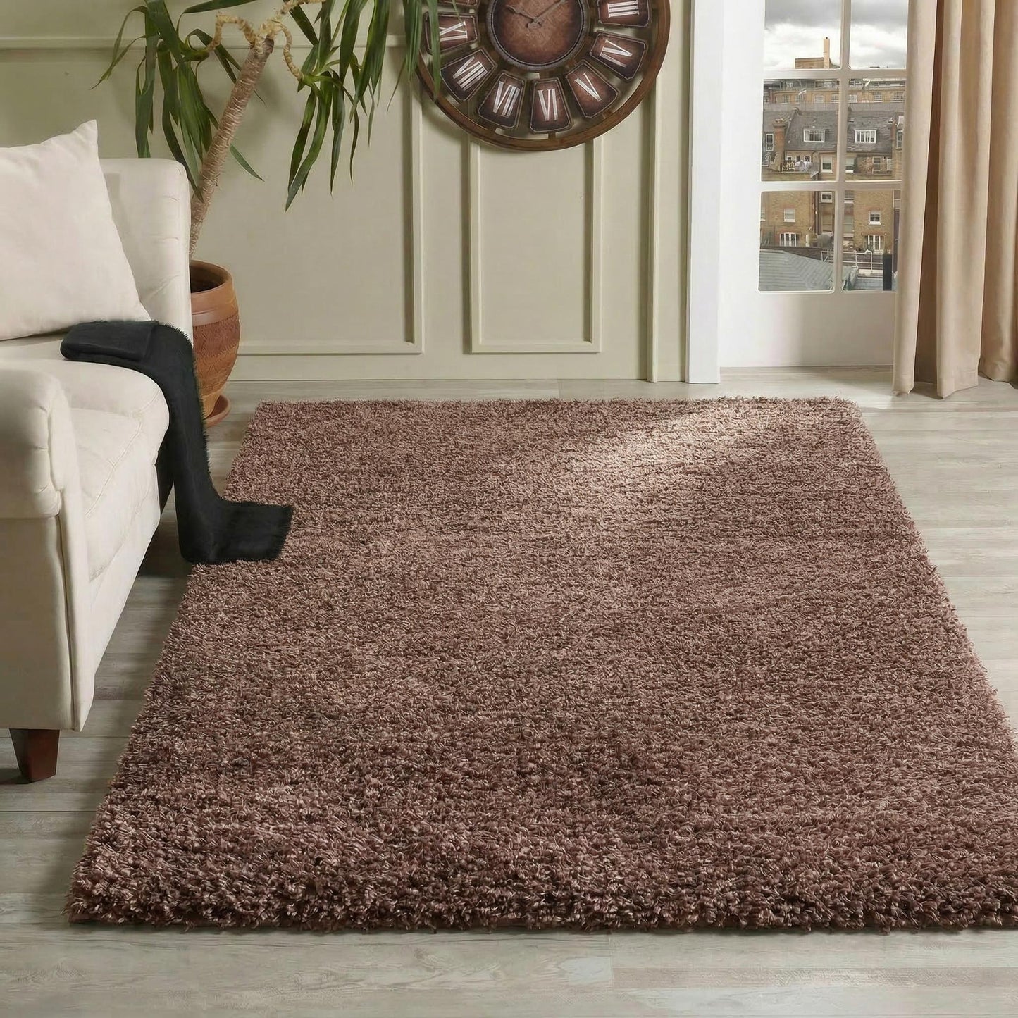 Oxford Shaggy Rug - Red