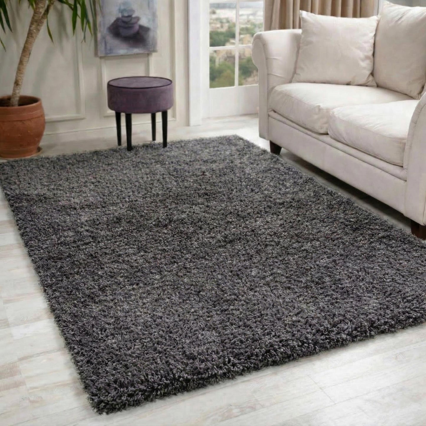 Oxford Shaggy Rug - Red