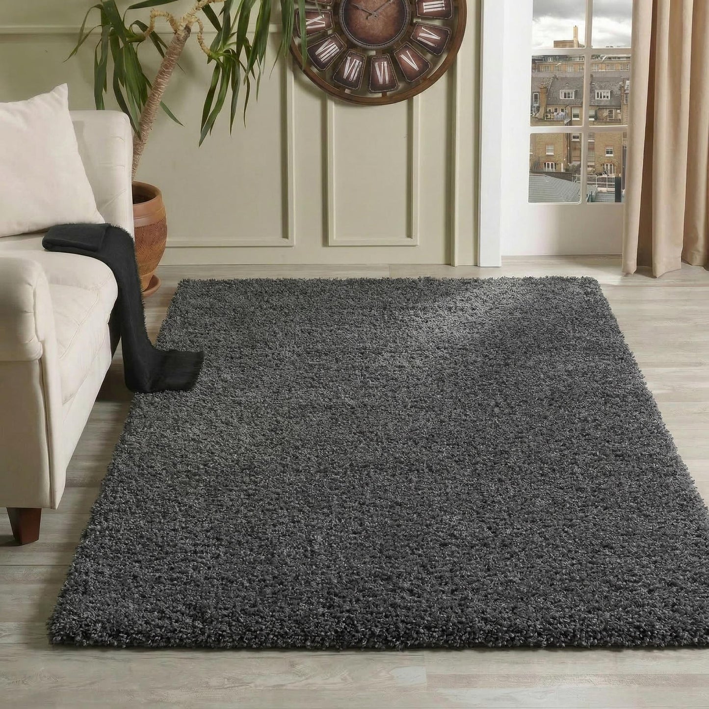 Oxford Shaggy Rug - Red