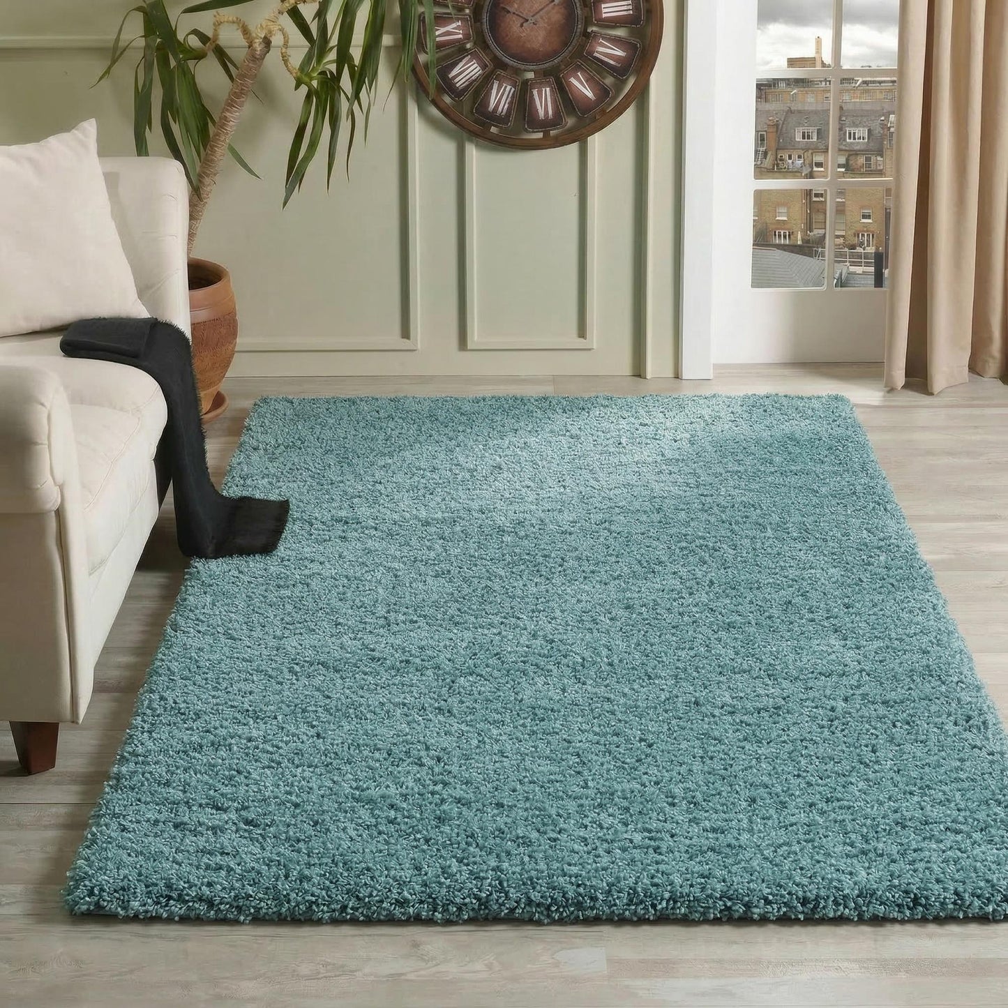 Oxford Shaggy Rug - Red