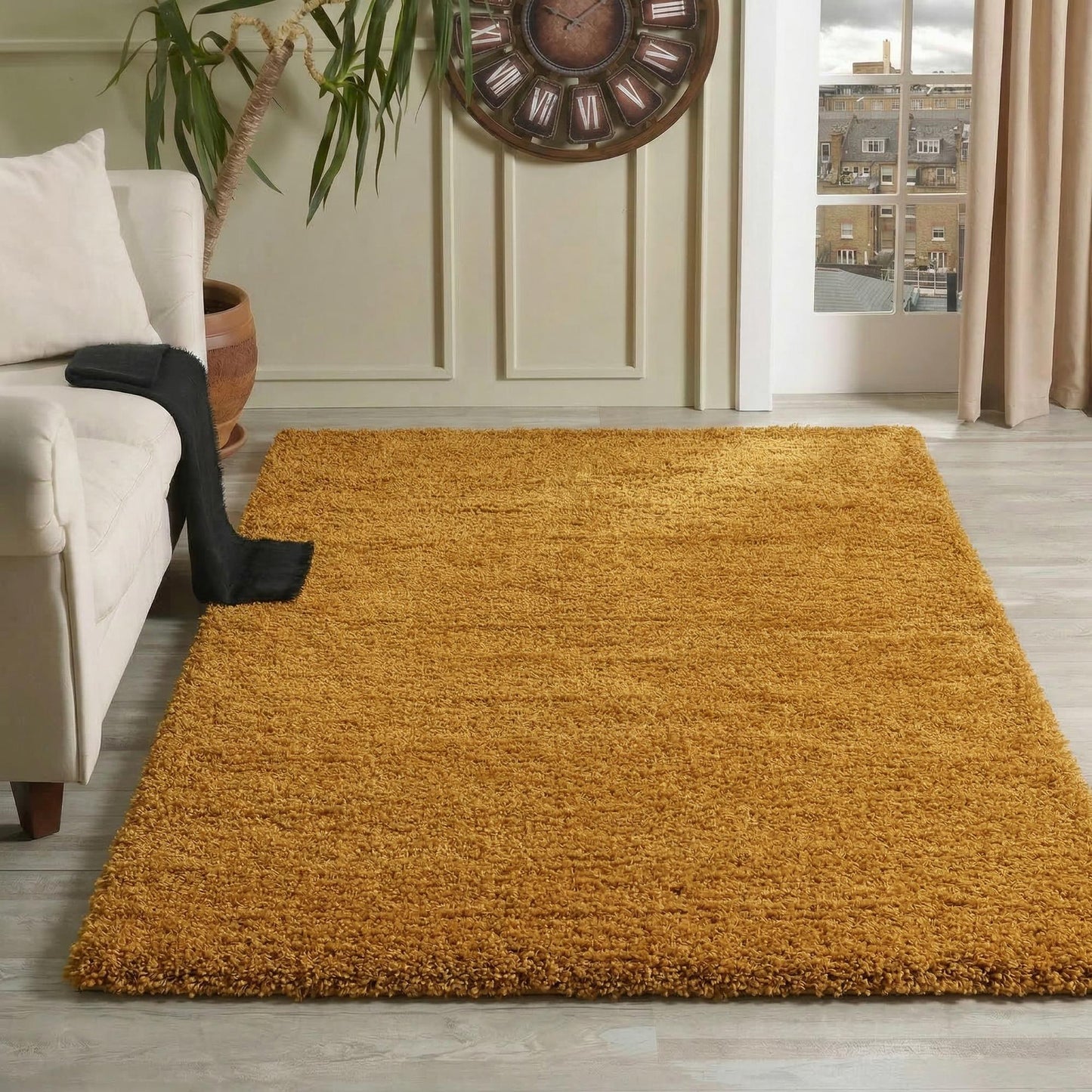 Oxford Shaggy Rug - Red