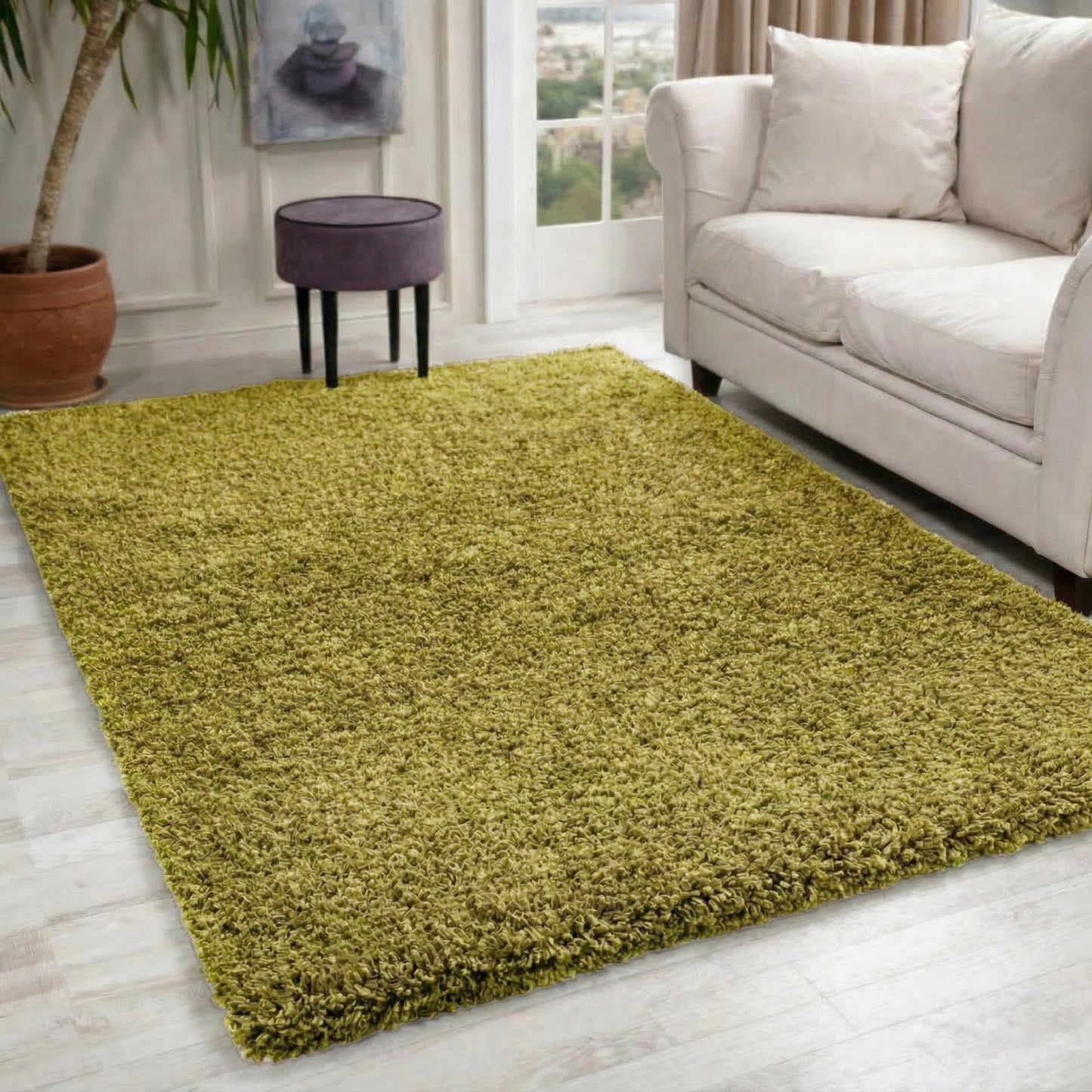 Oxford Shaggy Rug - Red