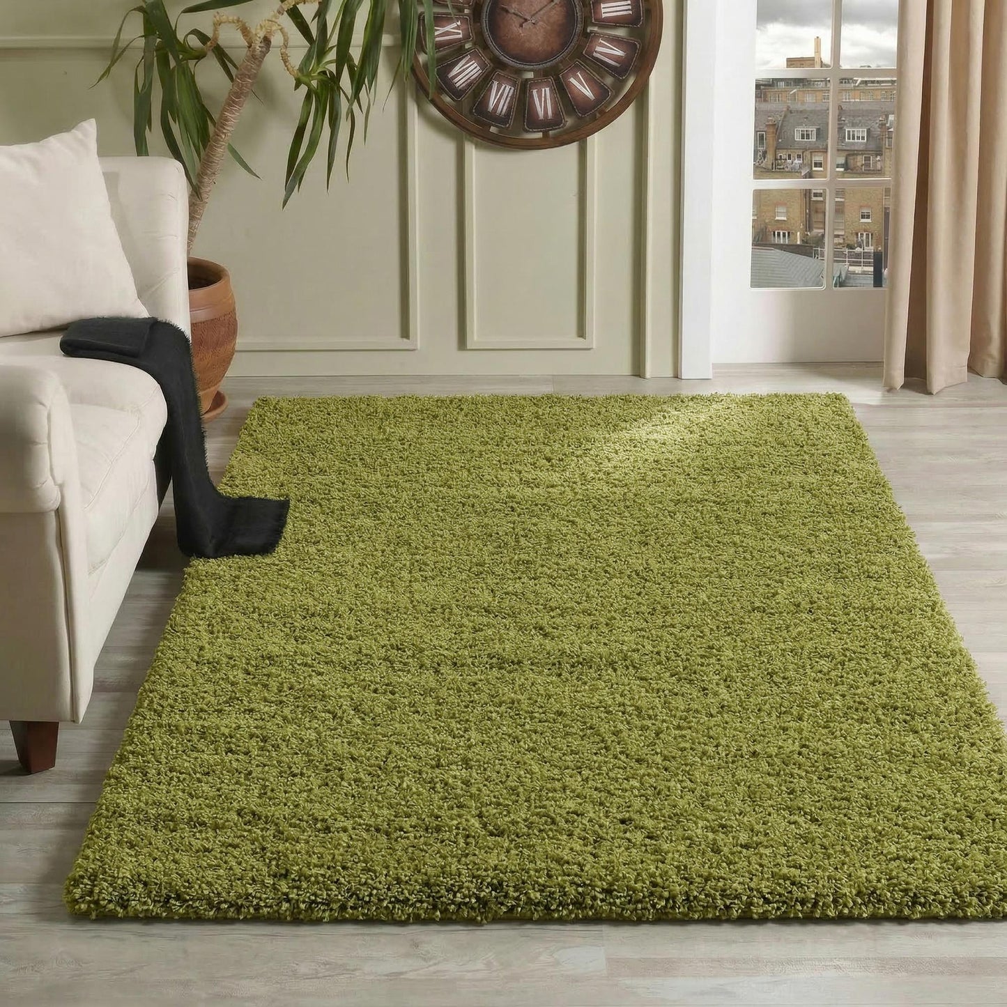 Oxford Shaggy Rug - Red