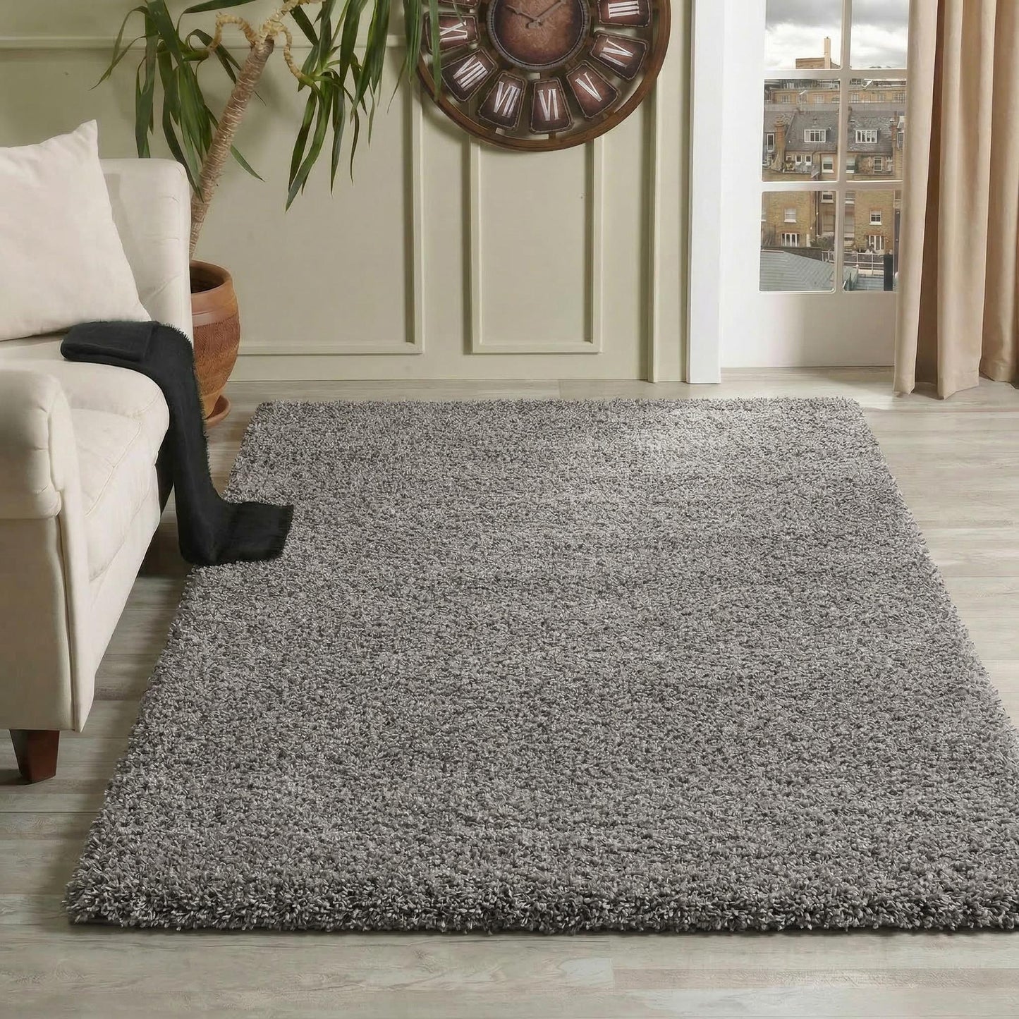 Oxford Shaggy Rug - Red