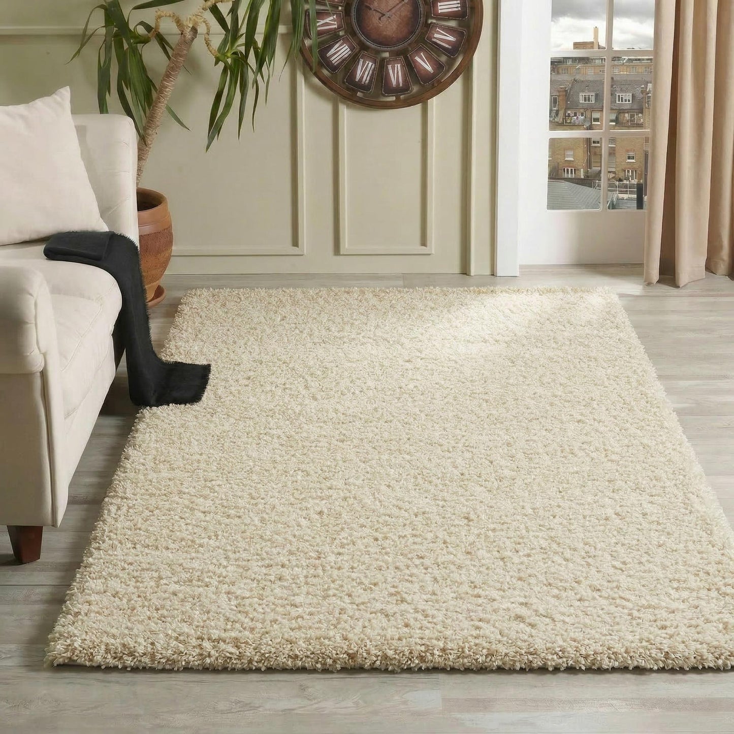 Oxford Shaggy Rug - Red