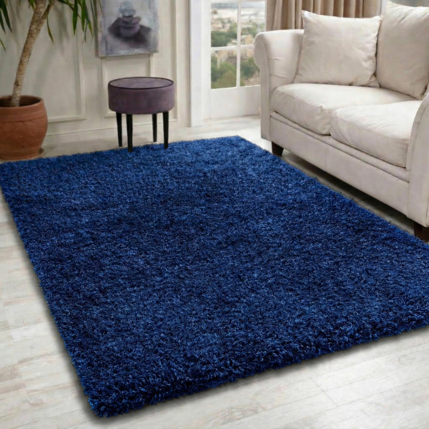 Oxford Shaggy Rug - Red