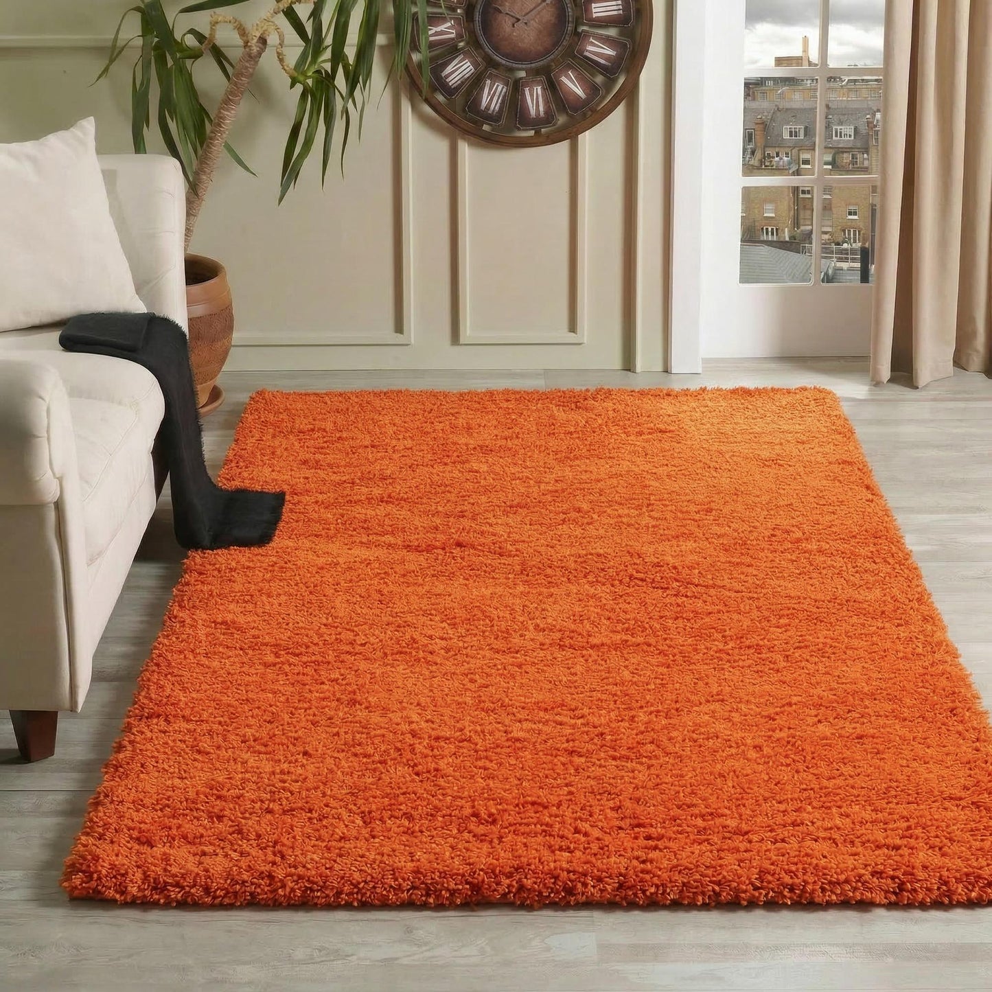 Oxford Shaggy Rug - Red