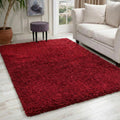 Oxford Shaggy Rug - Red