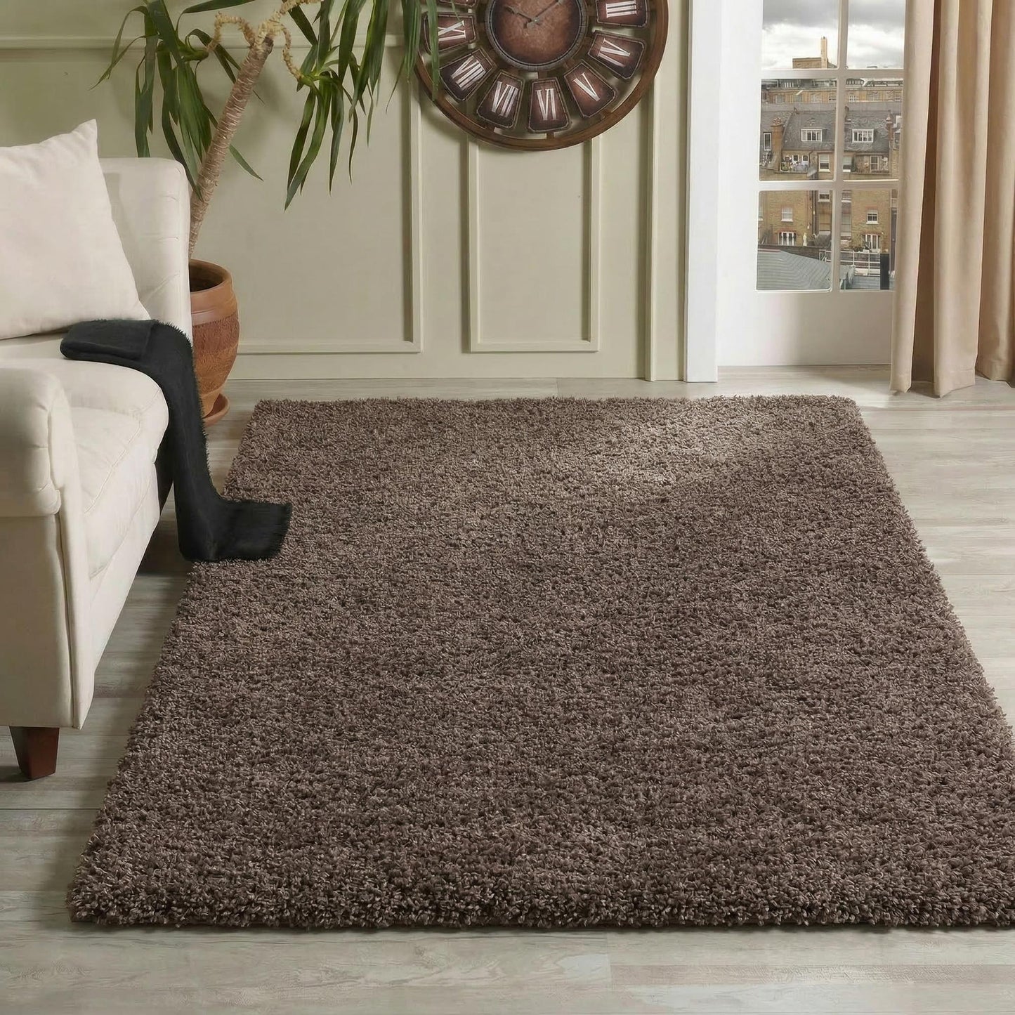 Oxford Shaggy Rug - Red