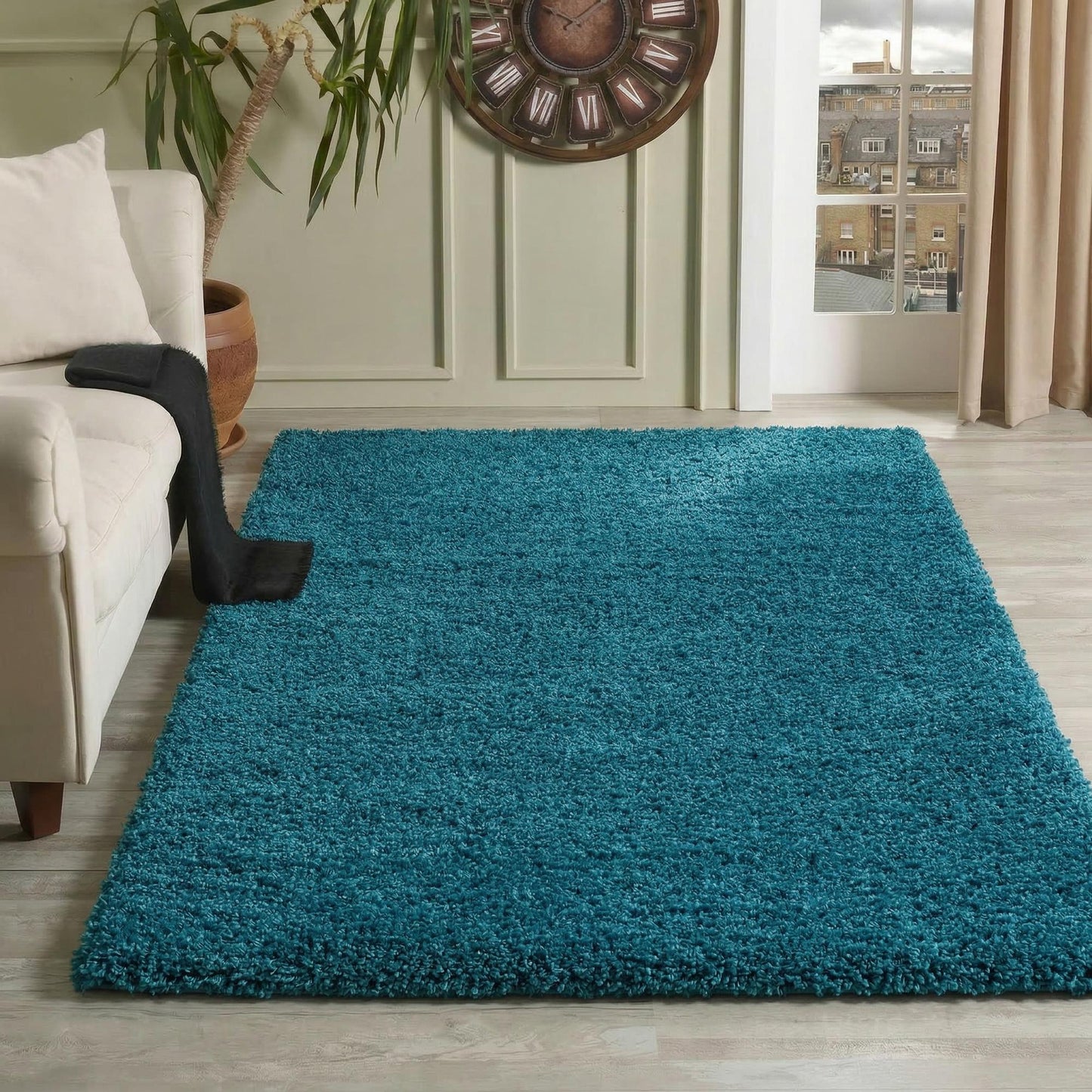 Oxford Shaggy Rug - Red