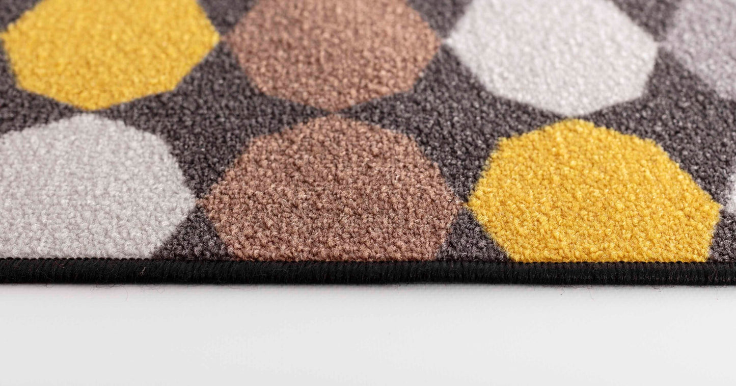 Havana Oval Door Mat - Gold