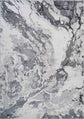 Emperor Picasso Abstract Rugs - Silver
