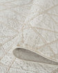 Perla Metallic Abstract Rug - Axis Beige