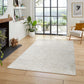 Perla Metallic Abstract Rug - Axis Grey