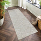 Perla Metallic Abstract Rug - Axis Beige