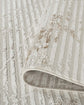 Perla Metallic Abstract Rug - Molten Beige