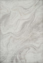 Perla Metallic Abstract Rug - Resin Beige