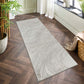 Perla Metallic Abstract Rug - Resin Beige