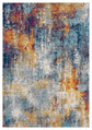 Multicolour San Marino Abstract traditional rug, top-down view