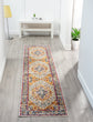 Multicolour San Marino Heritage traditional rug, in a room setting 3