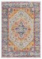 Multicolour San Marino Heritage traditional rug, top-down view
