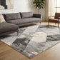 Santiago Carved Abstract Rug - Blend Beige