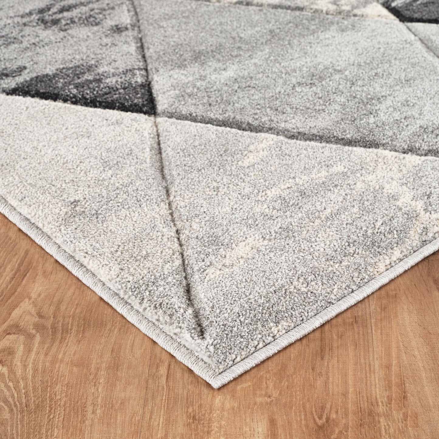 Santiago Carved Abstract Rug - Blend Beige