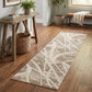 Santiago Carved Abstract Rug - Dynamic Grey