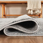 Santiago Carved Abstract Rug - Quarry Beige