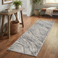Santiago Carved Abstract Rug - Quarry Beige