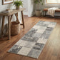 Santiago Carved Abstract Rug - Tile Beige