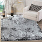 Serenity Metallic Abstract Rug - Acrylic Stone