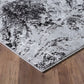 Serenity Metallic Abstract Rug - Water Flow Stone
