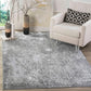 Serenity Metallic Abstract Rug - Acrylic Stone