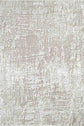Serenity Metallic Abstract Rug - Lines Grey