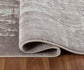 Serenity Metallic Abstract Rug - Abrasion Grey