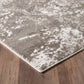 Serenity Metallic Abstract Rug - Sprayed Black