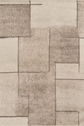 Rhodes Neutral Geometric Rug - Sketch Beige