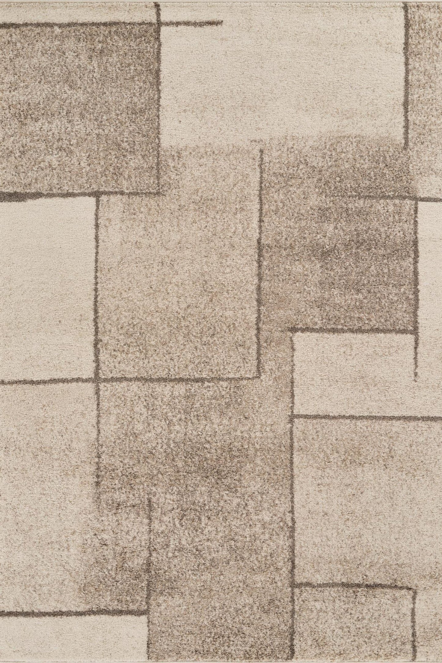 Rhodes Neutral Geometric Rug - Sketch Sage