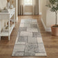 Rhodes Neutral Geometric Rug - Sketch Sage