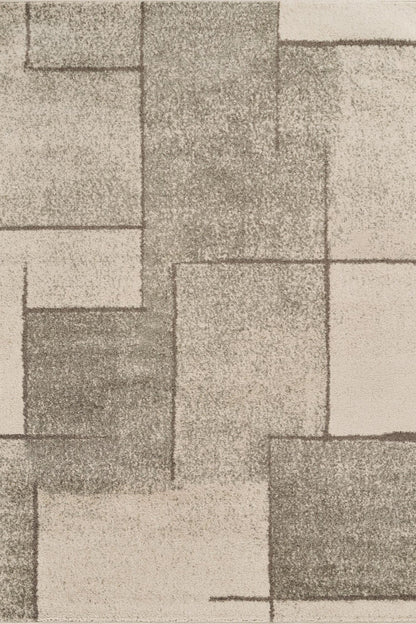 Rhodes Neutral Geometric Rug - Sketch Sage