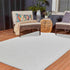 Sky Bordered Outdoor Rug - Silver