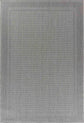 Sky Bordered Outdoor Rug - Dark Grey