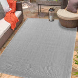 Sky Bordered Outdoor Rugs - Medium